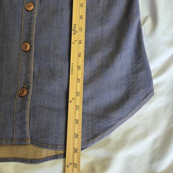 Cabi Workshop Jacket Womens XS Blue Denim Western Cowgirl Button-Up - Picture 11 of 11
